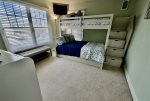Bedroom 4 twin over double bunk